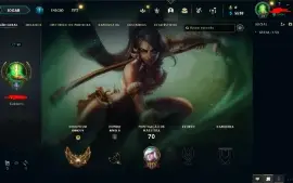 Conta gold handlvl 71% Win Rate