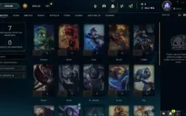 Conta de LoL platina IV, Mmr e conta de alto nivel.