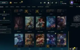Conta de LoL platina IV, Mmr e conta de alto nivel.