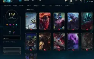 Conta League Of Legends Barata