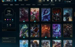 Conta Lol de 2013, 79 skins | 2,5k RP |  Cromas etc