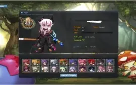 Conta Grand Chase History- Todos os personagens SS