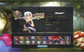 Conta Grand Chase History- Todos os personagens SS