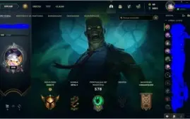 Conta LoL Gold IV  157 SKINS