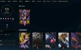 Conta League of Legends Full Acesso - 96 Champs e 50 Skins