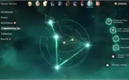 Venti, Zhongli, Keqing + espada celestial... AR: 41