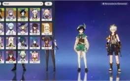 Venti, Zhongli, Keqing + espada celestial... AR: 41