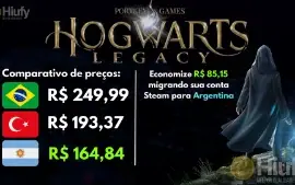 Mudança de região Steam ou Epic Games