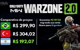 Mudança de região Steam ou Epic Games