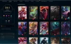 Conta com 261 skins platina 3 ryze triufante