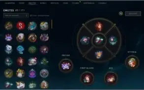 Conta com 261 skins platina 3 ryze triufante