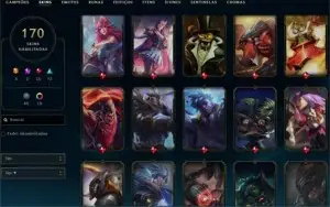 Conta LoL season 5
