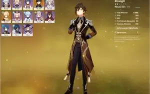 Conta Genshin Impact [ZHONGLI] [LVL 29]
