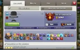 Clash of clans cv11 recem upado e barato