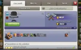 Clash of clans cv11 recem upado e barato