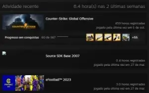 Vendo Conta De Csgo - Lvl 17 Na Steam