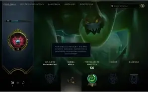Conta LoL lvl 30, unrranked