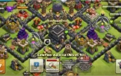 Conta Clash of Clans cv9 Semi full - casal de heróis 15/15