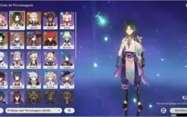 GENSHIN AR55 XIAO+VENTI+ALBEDO+DILUC+MONA+KEQ 2 ARMAS 5*