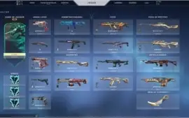 CONTA VALORANT - 3200 Reais gastos , platina 2 .
