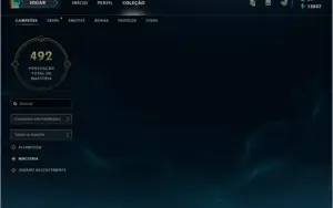 Conta lol muito top