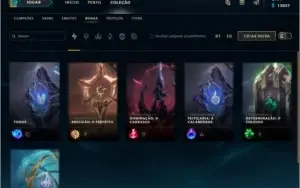 Conta lol muito top