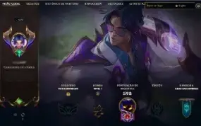 Conta Lol Full Champ Mmr Neutro 5K Em Skins
