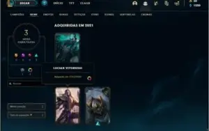 Conta platina 3 com 3 skins e 28 champs (ex D4)