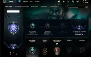 Conta platina 3 com 3 skins e 28 champs (ex D4)