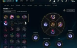 Conta platina 3 com 3 skins e 28 champs (ex D4)