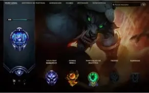 Conta Única Diamante IV Com Todos Campeões + 73 Skins