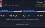 VENDO CONTA STEAM 6 ANOS LVL 53  100 JOGOS