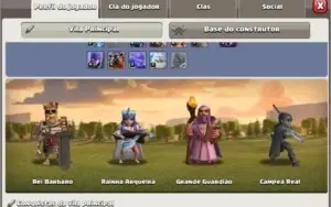 CONTA CLASH OF CLANS CV11 TOP