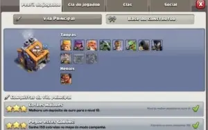 CONTA CLASH OF CLANS CV11 TOP