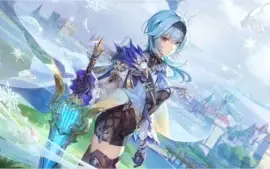 Conta genshin Impact, EULA + MONA + JEAN