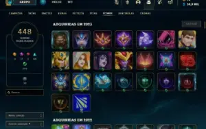 Conta League of Legends l Level 837 l SKINS 876