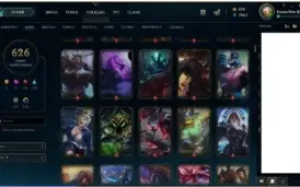 Conta League of Legends - Full Champion - 626 Skins