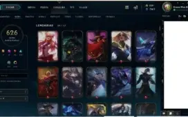 Conta League of Legends - Full Champion - 626 Skins
