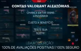 Conta Valorant 100-250 skins | BR 🇧🇷