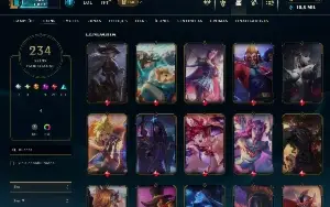 Conta valorant/lol muitas skins