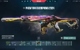 Conta valorant/lol muitas skins