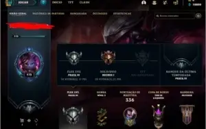 conta lol bronze 1 ex ouro4 35 skins 78 champs 10k de ea
