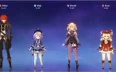 Genshin Impact Diluc e Klee rank 44