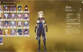 Genshin Impact AR 48+ KEQING, ZHONGLI, VENTI+++ ARMAS 5* ETC