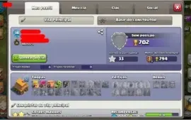 CONTA CLASH OF CLANS CV 4