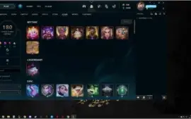 CONTA LOL OURO 4 334 SKINS