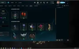CONTA LOL OURO 4 334 SKINS
