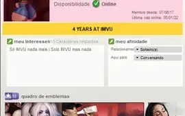 Conta Feminina IMVU com AP , AGE e muito outros produtos