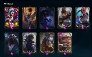 CONTA LEAGUE OF LEGENDS C/ VARIAS SKINS PRESTIGIO