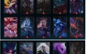 CONTA LEAGUE OF LEGENDS C/ VARIAS SKINS PRESTIGIO
